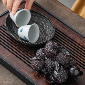 Color-changing lychee tea pet