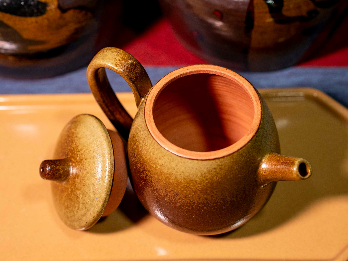 Handcrafted Ceramic Teapot