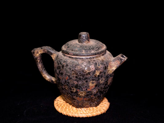 Handmade Frosted Rock Ceramic Teapot