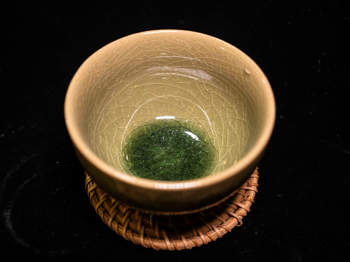 Handmade Cremic Tea Tasting cup