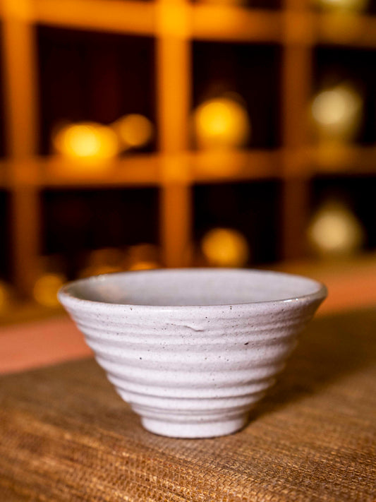 Handmade White Ceramic Tea cup