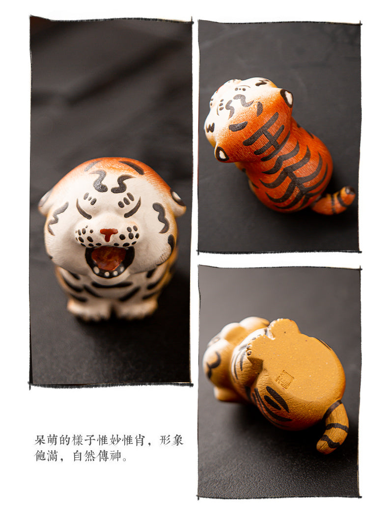 Handmade Tiger Tea Pet