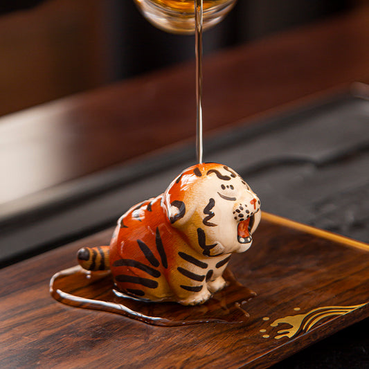 Handmade Tiger Tea Pet