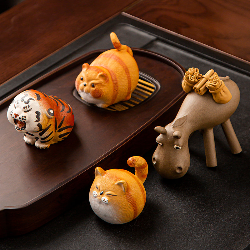 Handmade Tiger Tea Pet